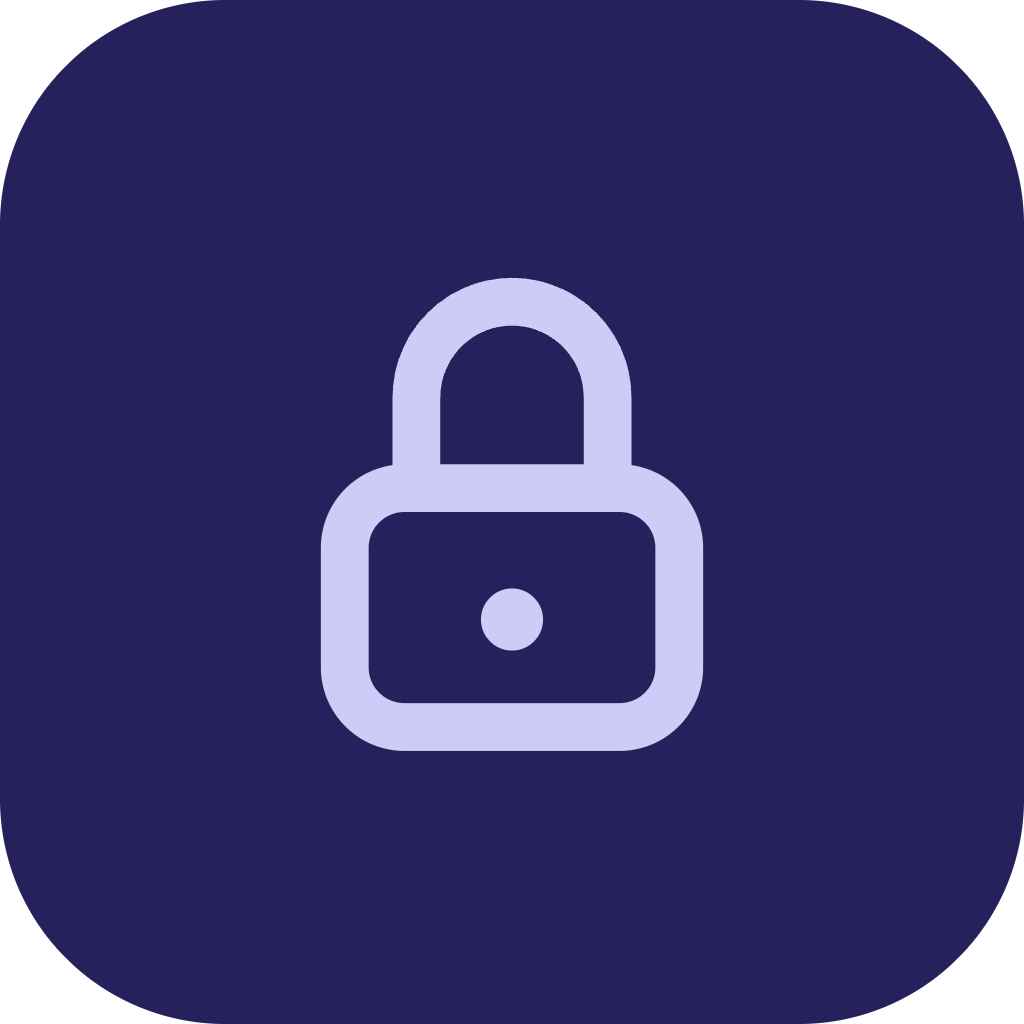 I Know It (IKI) app icon — a padlock mark